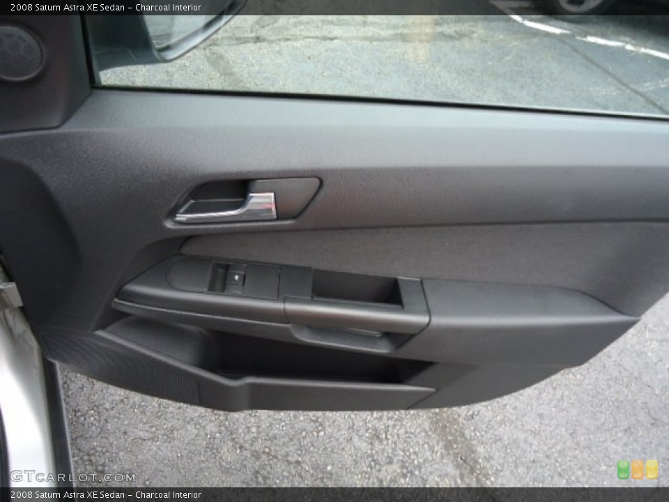 Charcoal Interior Door Panel for the 2008 Saturn Astra XE Sedan #68238466