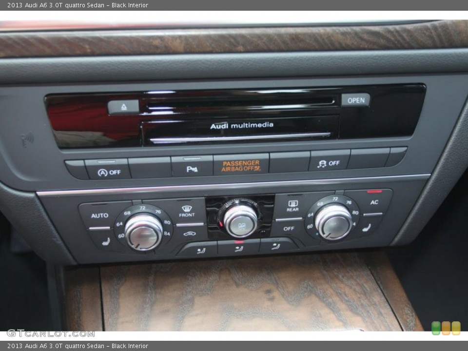 Black Interior Audio System for the 2013 Audi A6 3.0T quattro Sedan #68238574