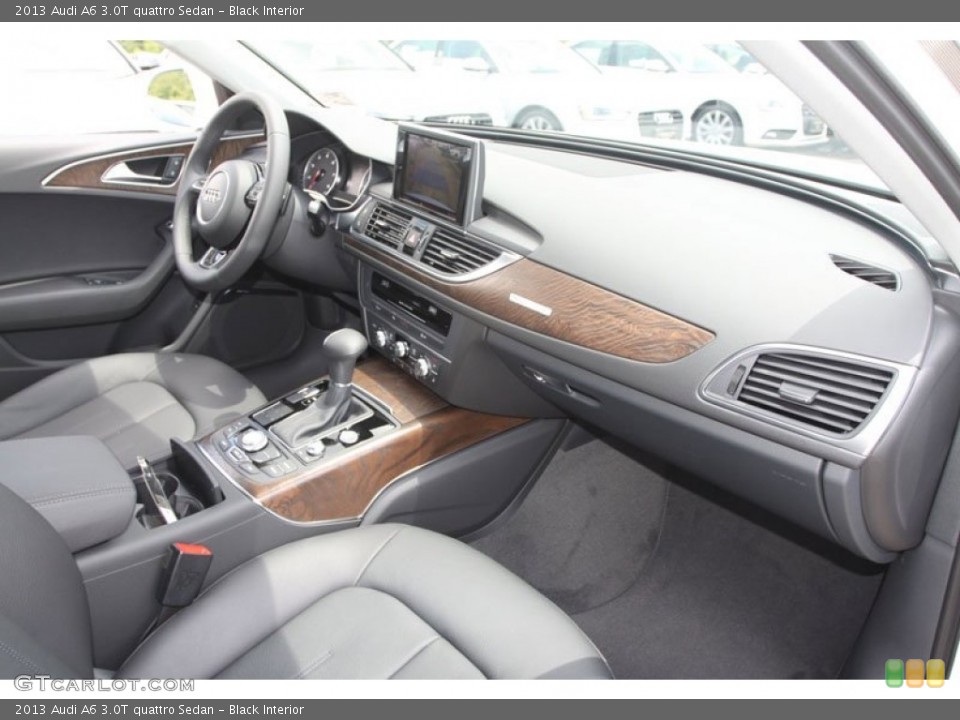Black Interior Dashboard for the 2013 Audi A6 3.0T quattro Sedan #68238631