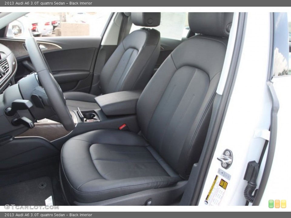 Black Interior Front Seat for the 2013 Audi A6 3.0T quattro Sedan #68238763