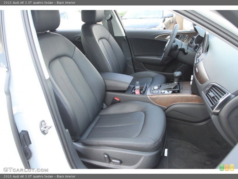Black Interior Front Seat for the 2013 Audi A6 3.0T quattro Sedan #68238904