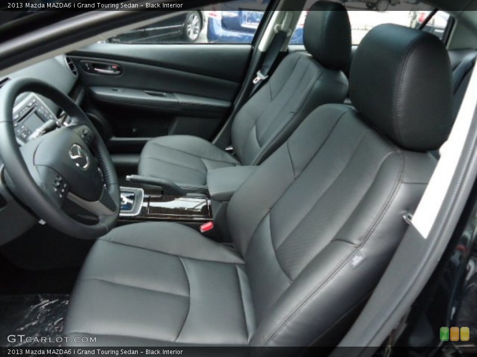 Black Interior Photo for the 2013 Mazda MAZDA6 i Grand Touring Sedan #68238942