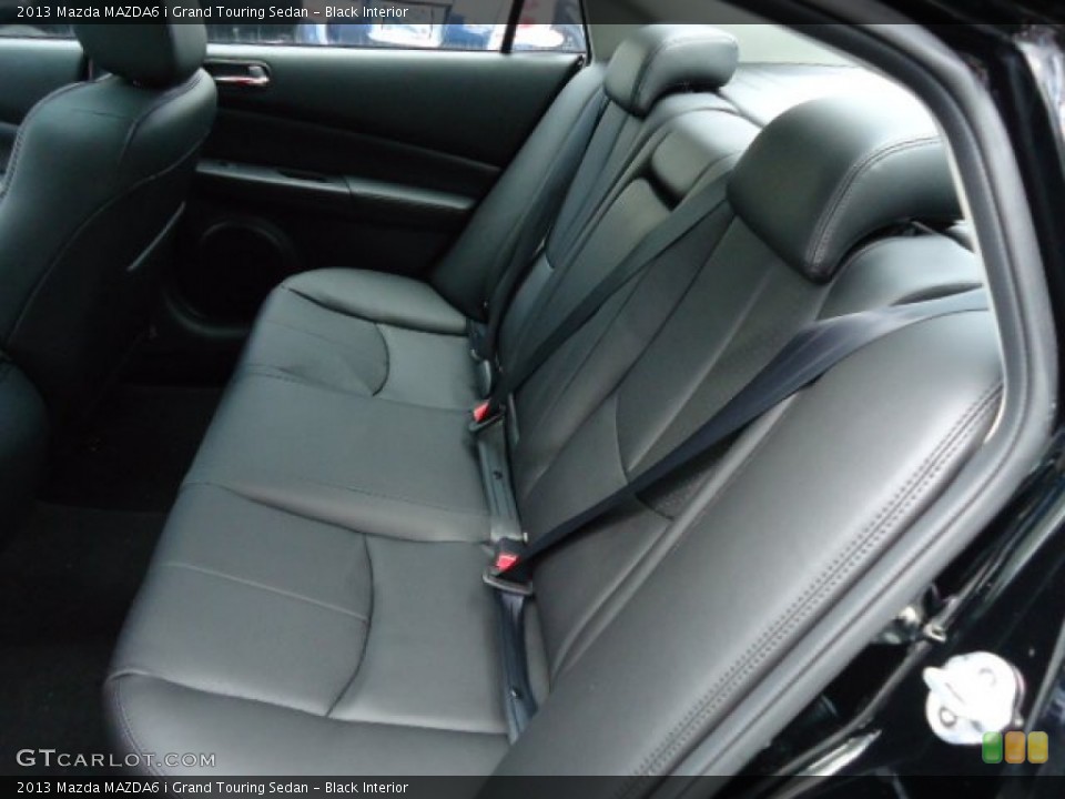 Black Interior Photo for the 2013 Mazda MAZDA6 i Grand Touring Sedan #68238949