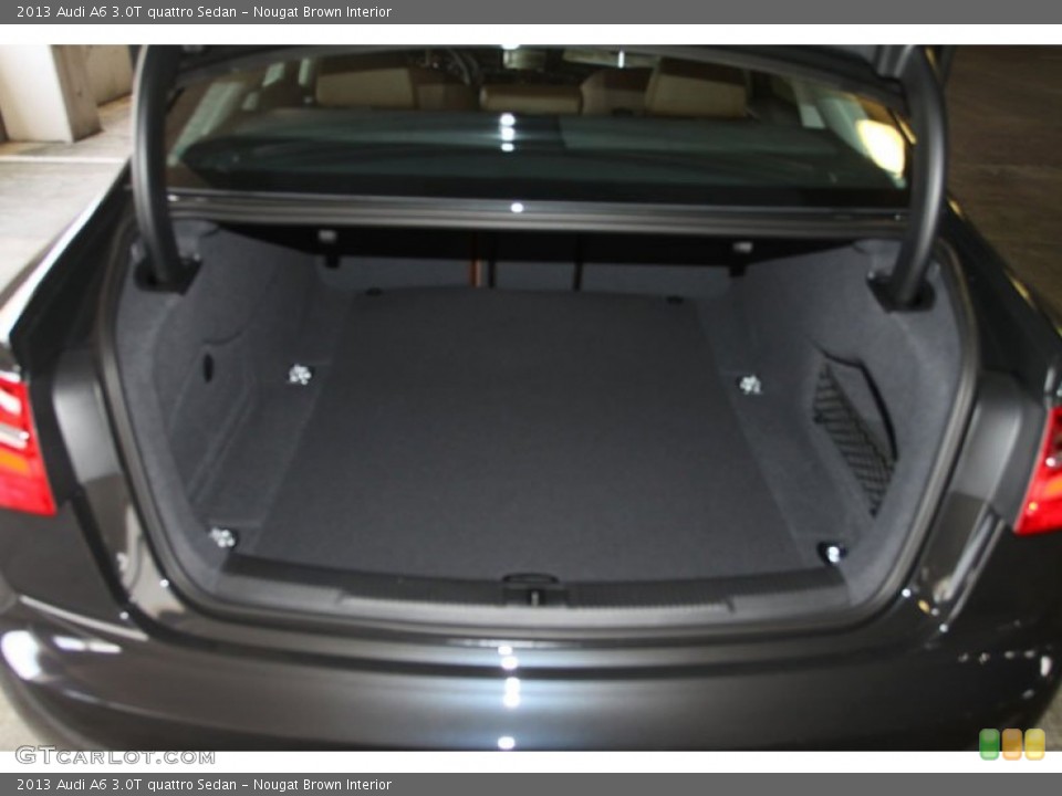 Nougat Brown Interior Trunk for the 2013 Audi A6 3.0T quattro Sedan #68239153