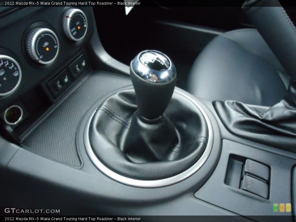 Black Interior Transmission for the 2012 Mazda MX-5 Miata Grand Touring Hard Top Roadster #68239326