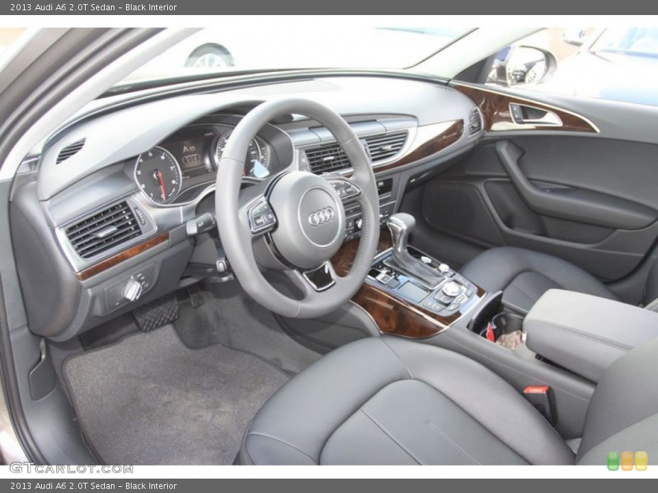 Black Interior Prime Interior for the 2013 Audi A6 2.0T Sedan #68239330