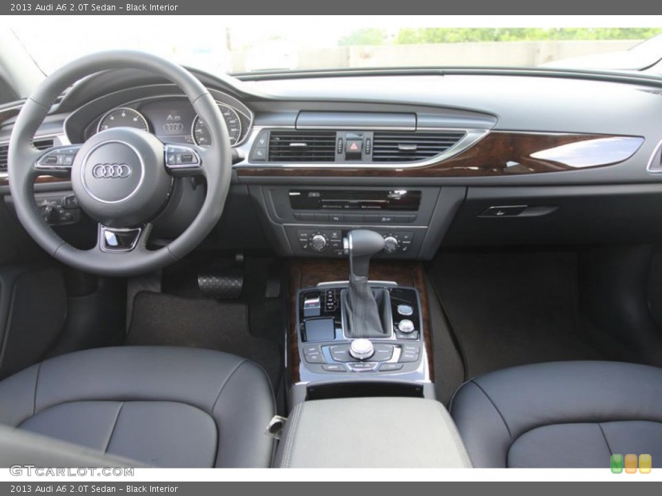 Black Interior Dashboard for the 2013 Audi A6 2.0T Sedan #68239369