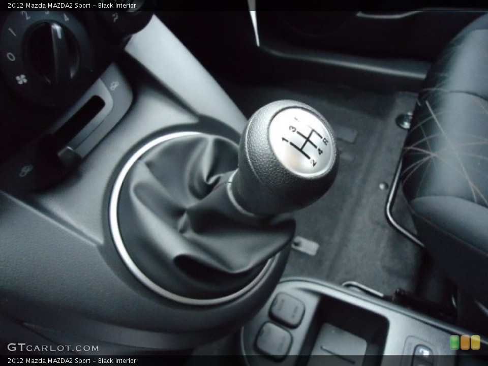 Black Interior Transmission for the 2012 Mazda MAZDA2 Sport #68239516