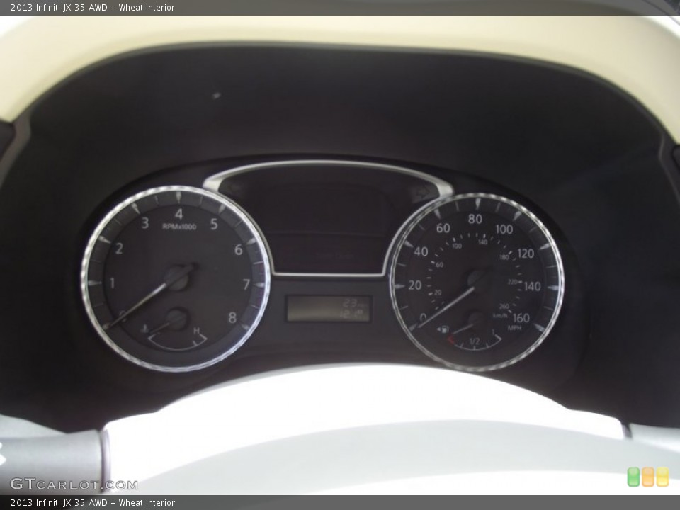 Wheat Interior Gauges for the 2013 Infiniti JX 35 AWD #68240014