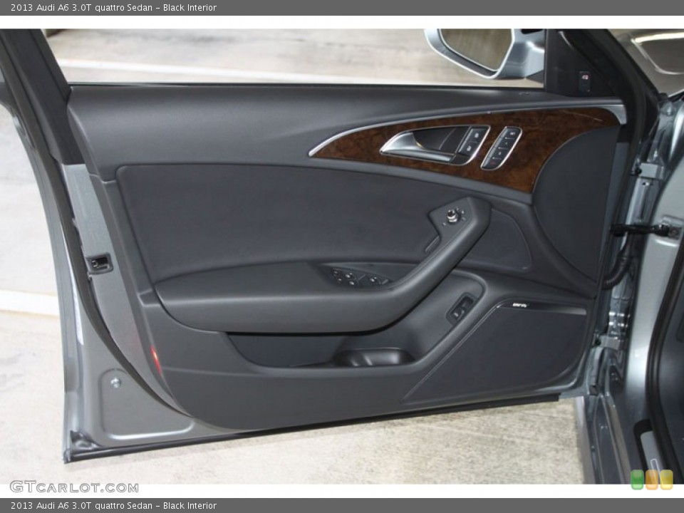 Black Interior Door Panel for the 2013 Audi A6 3.0T quattro Sedan #68240296