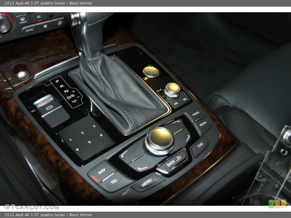 Black Interior Controls for the 2013 Audi A6 3.0T quattro Sedan #68240374