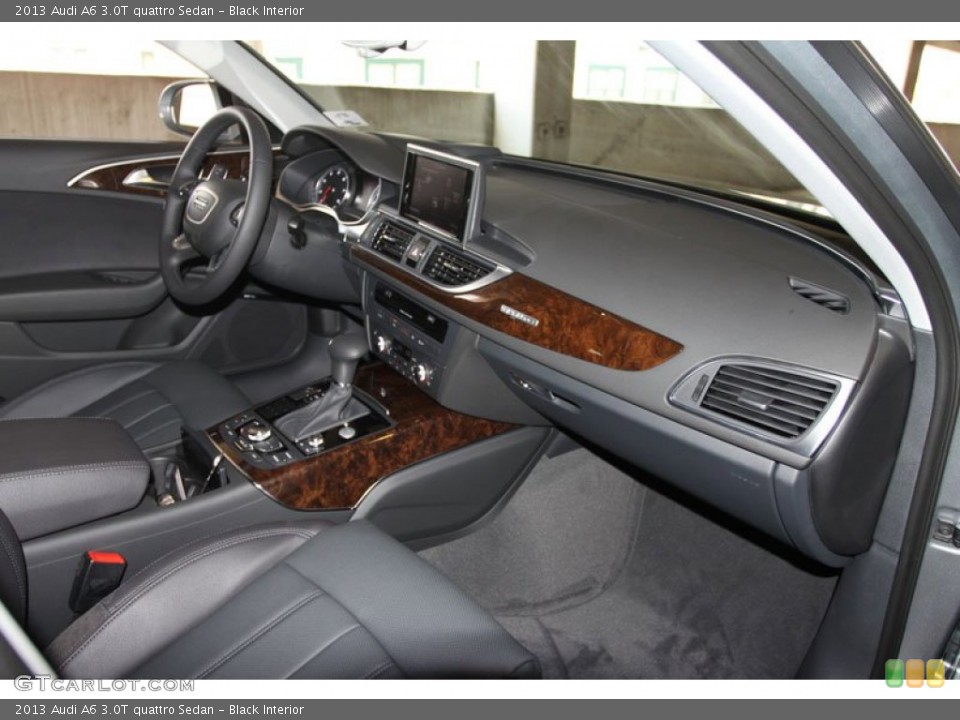 Black Interior Dashboard for the 2013 Audi A6 3.0T quattro Sedan #68240419