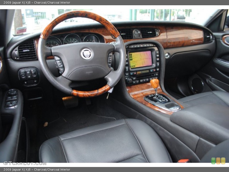 Charcoal/Charcoal Interior Prime Interior for the 2009 Jaguar XJ XJ8 #68241298