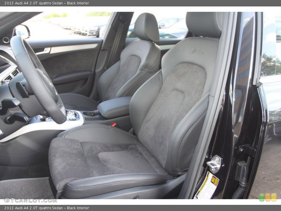 Black Interior Front Seat for the 2013 Audi A4 2.0T quattro Sedan #68241309
