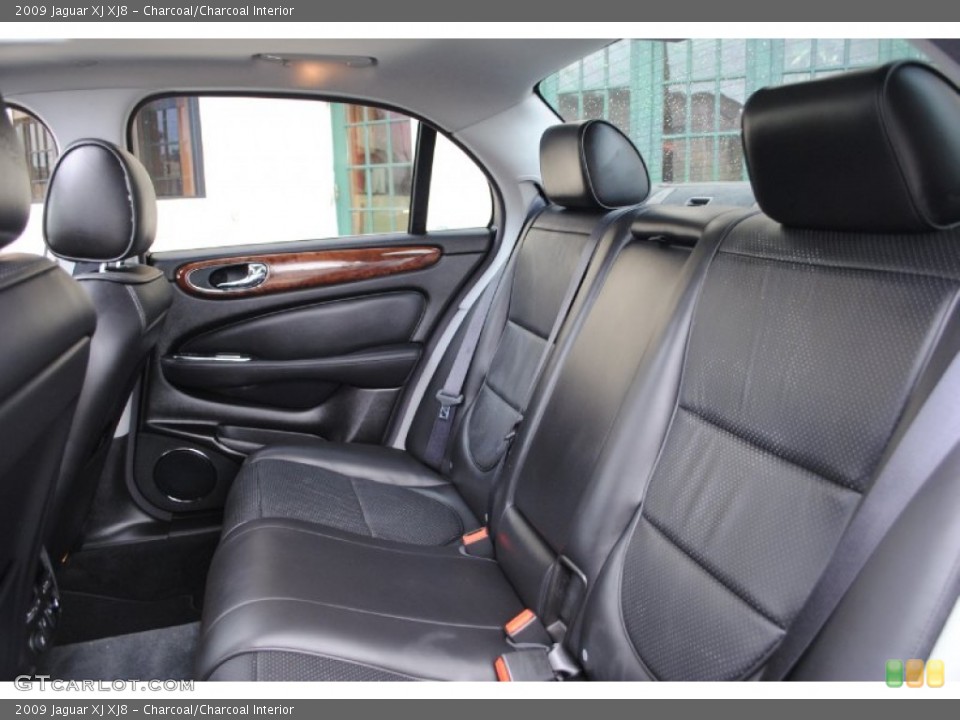Charcoal/Charcoal Interior Rear Seat for the 2009 Jaguar XJ XJ8 #68241316