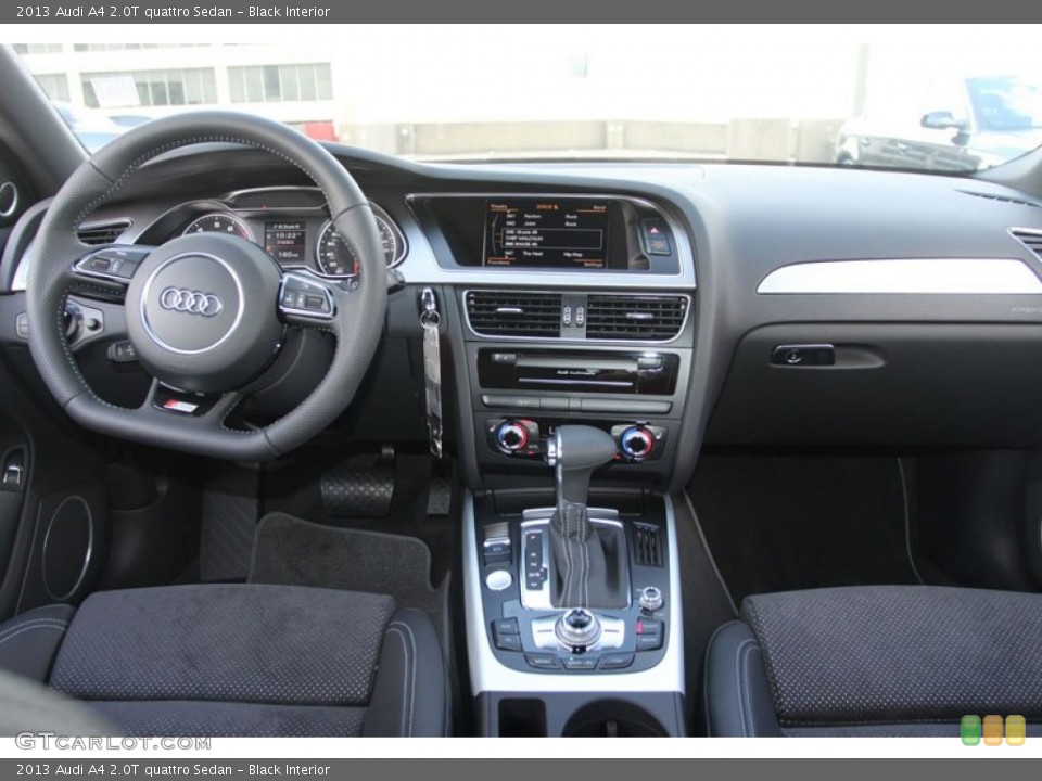 Black Interior Dashboard for the 2013 Audi A4 2.0T quattro Sedan #68241334