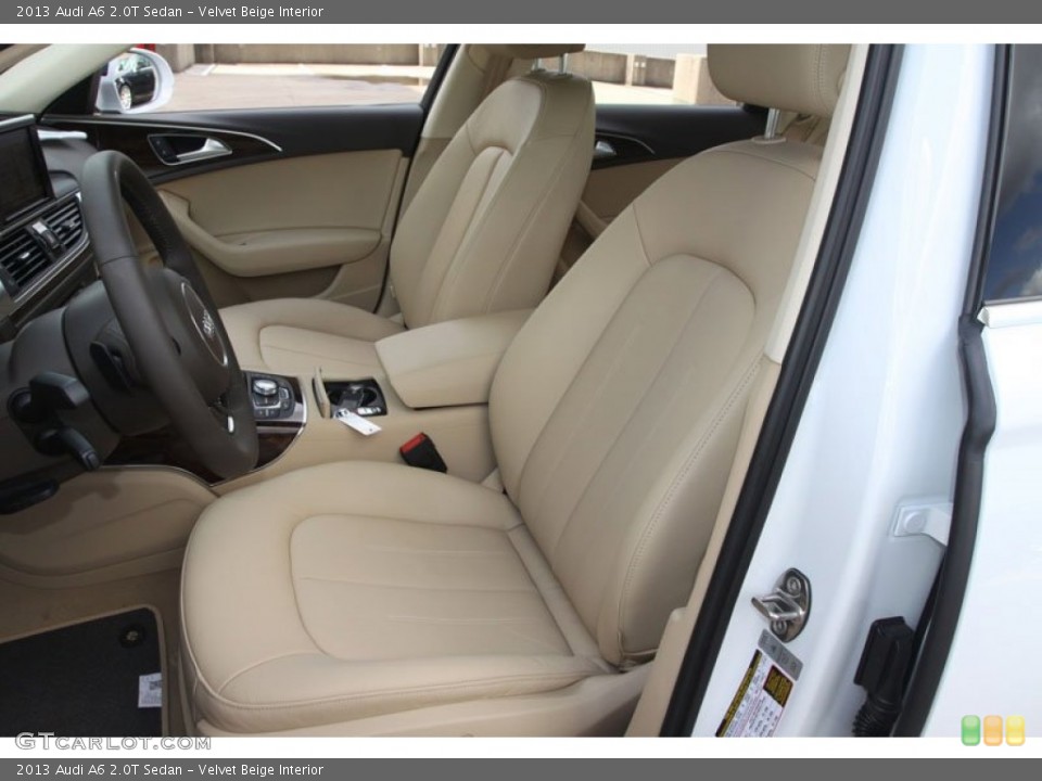 Velvet Beige Interior Photo for the 2013 Audi A6 2.0T Sedan #68242059