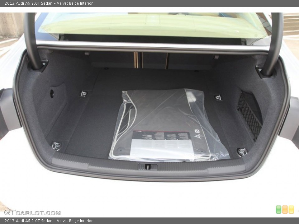 Velvet Beige Interior Trunk for the 2013 Audi A6 2.0T Sedan #68242141