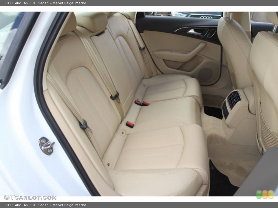 Velvet Beige Interior Photo for the 2013 Audi A6 2.0T Sedan #68242159
