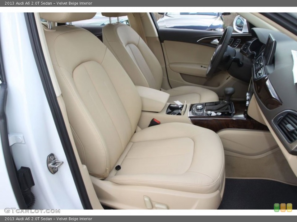 Velvet Beige Interior Front Seat for the 2013 Audi A6 2.0T Sedan #68242186