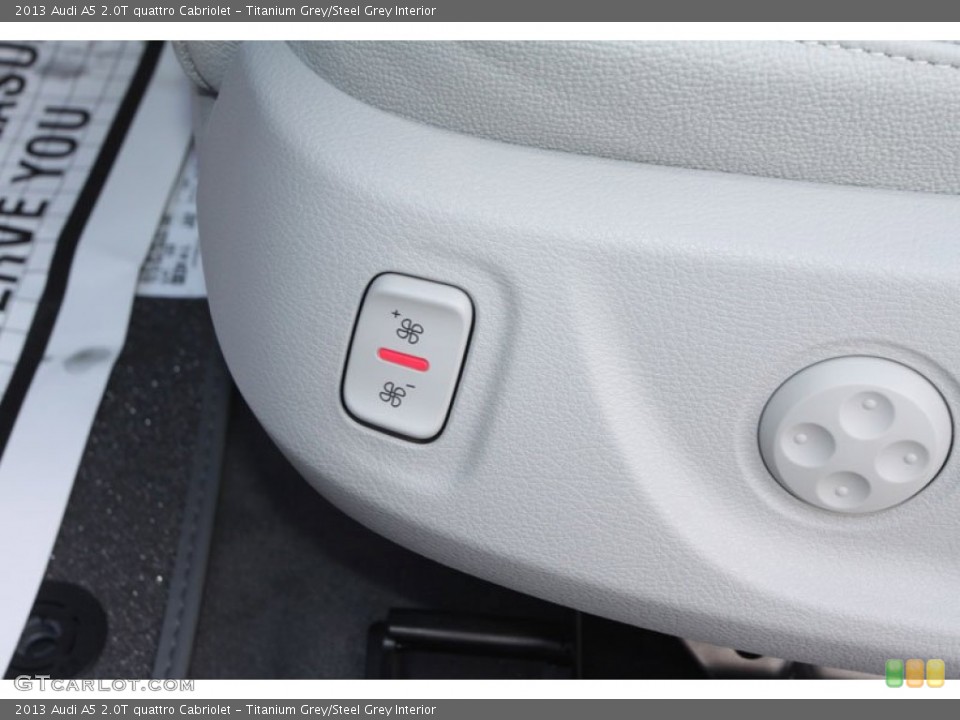 Titanium Grey/Steel Grey Interior Controls for the 2013 Audi A5 2.0T quattro Cabriolet #68242624