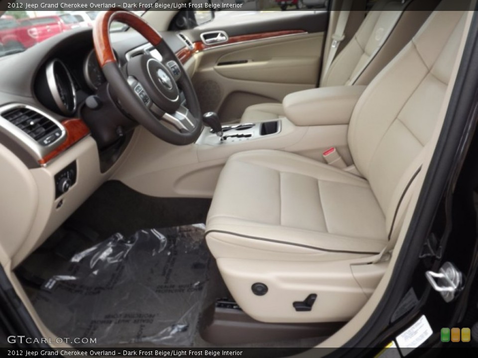 Dark Frost Beige/Light Frost Beige Interior Photo for the 2012 Jeep Grand Cherokee Overland #68242666