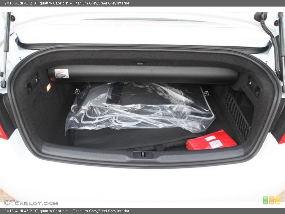 Titanium Grey/Steel Grey Interior Trunk for the 2013 Audi A5 2.0T quattro Cabriolet #68242681