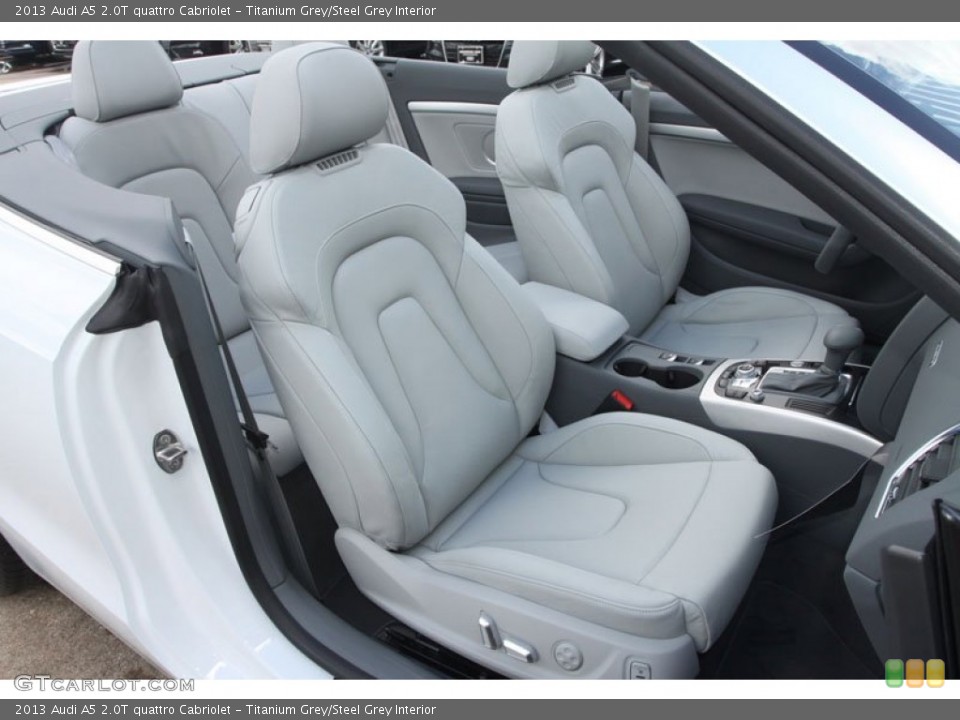 Titanium Grey/Steel Grey Interior Photo for the 2013 Audi A5 2.0T quattro Cabriolet #68242720