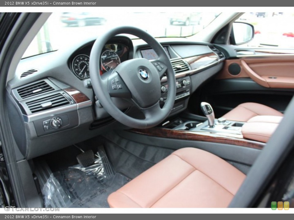 Cinnamon Brown Interior Prime Interior for the 2012 BMW X5 xDrive35i #68242765