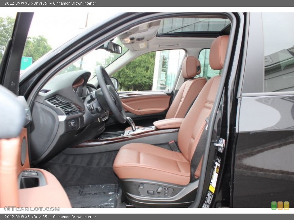 Cinnamon Brown Interior Front Seat for the 2012 BMW X5 xDrive35i #68242771