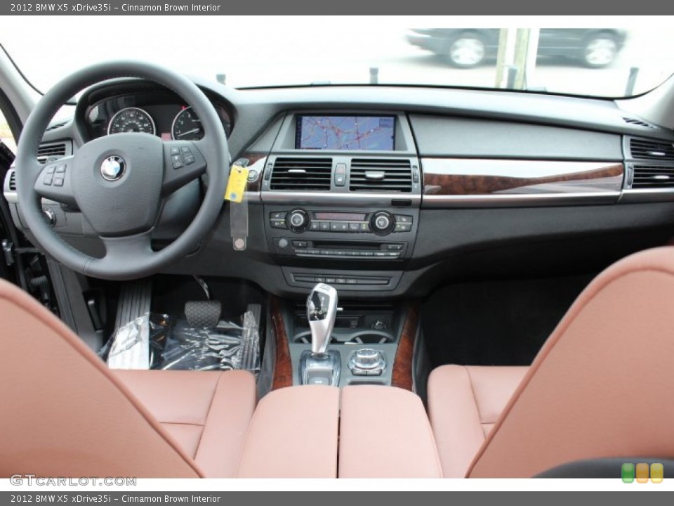 Cinnamon Brown Interior Dashboard for the 2012 BMW X5 xDrive35i #68242789 |  GTCarLot.com