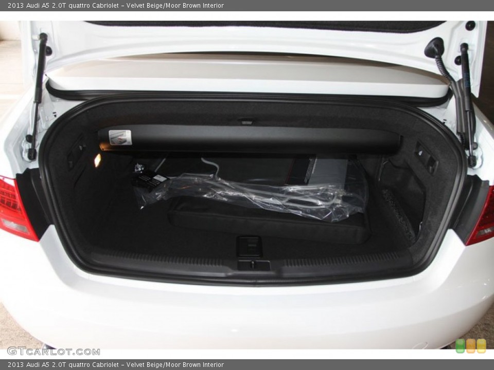 Velvet Beige/Moor Brown Interior Trunk for the 2013 Audi A5 2.0T quattro Cabriolet #68242945