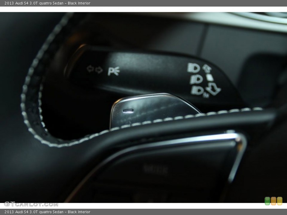 Black Interior Controls for the 2013 Audi S4 3.0T quattro Sedan #68243485