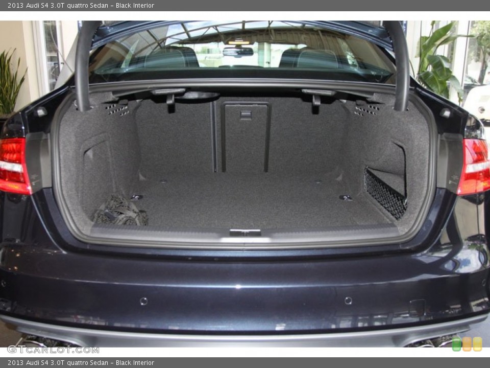 Black Interior Trunk for the 2013 Audi S4 3.0T quattro Sedan #68243509