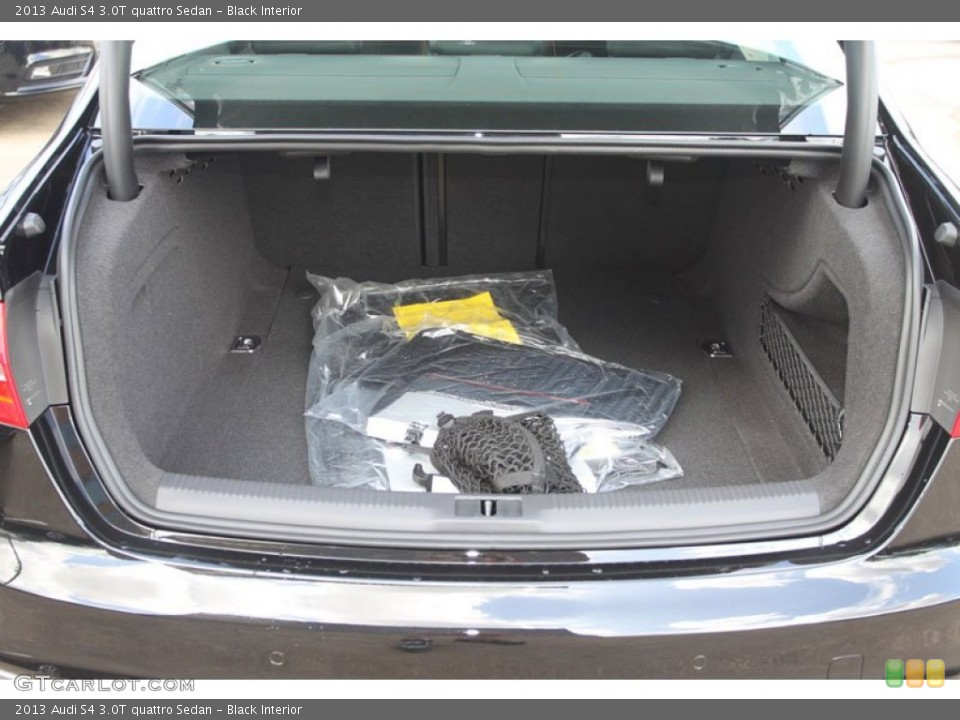 Black Interior Trunk for the 2013 Audi S4 3.0T quattro Sedan #68244022