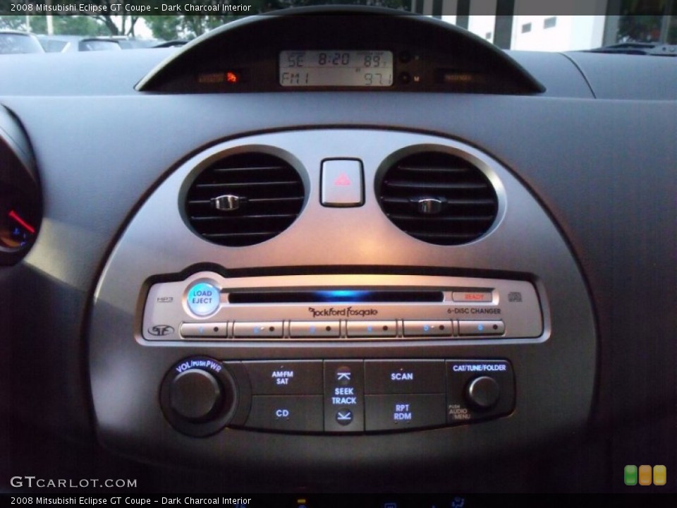 Dark Charcoal Interior Audio System for the 2008 Mitsubishi Eclipse GT Coupe #68244106