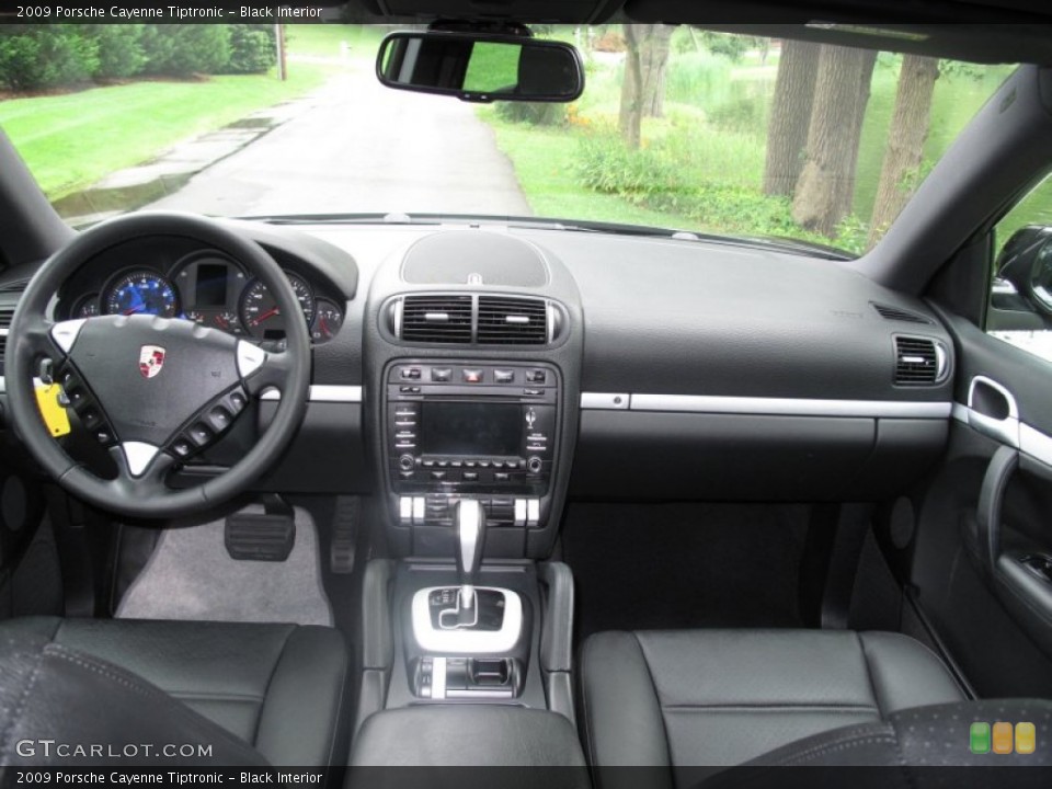 Black Interior Dashboard for the 2009 Porsche Cayenne Tiptronic #68244811