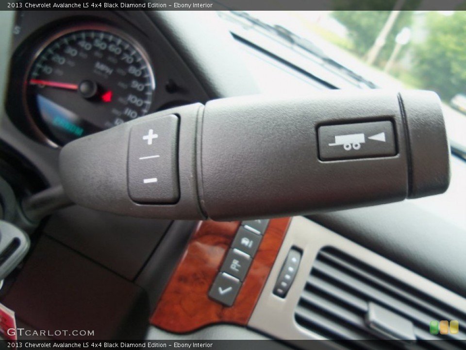 Ebony Interior Transmission for the 2013 Chevrolet Avalanche LS 4x4 Black Diamond Edition #68245255
