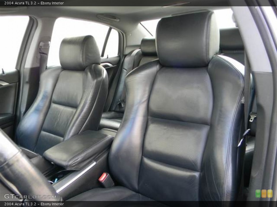 Ebony Interior Front Seat for the 2004 Acura TL 3.2 #68246209