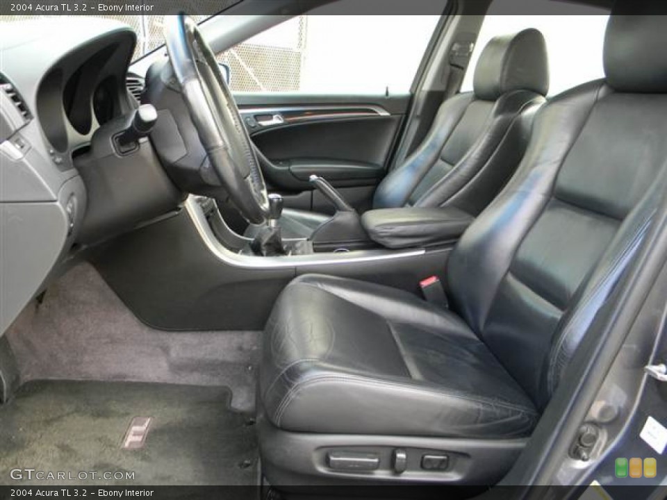 Ebony Interior Front Seat for the 2004 Acura TL 3.2 #68246217
