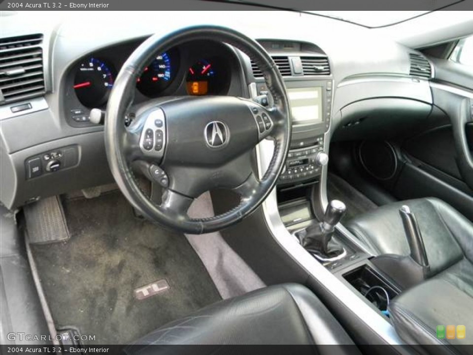 Ebony 2004 Acura TL Interiors