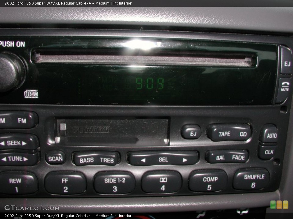 Medium Flint Interior Audio System for the 2002 Ford F350 Super Duty XL Regular Cab 4x4 #68248696