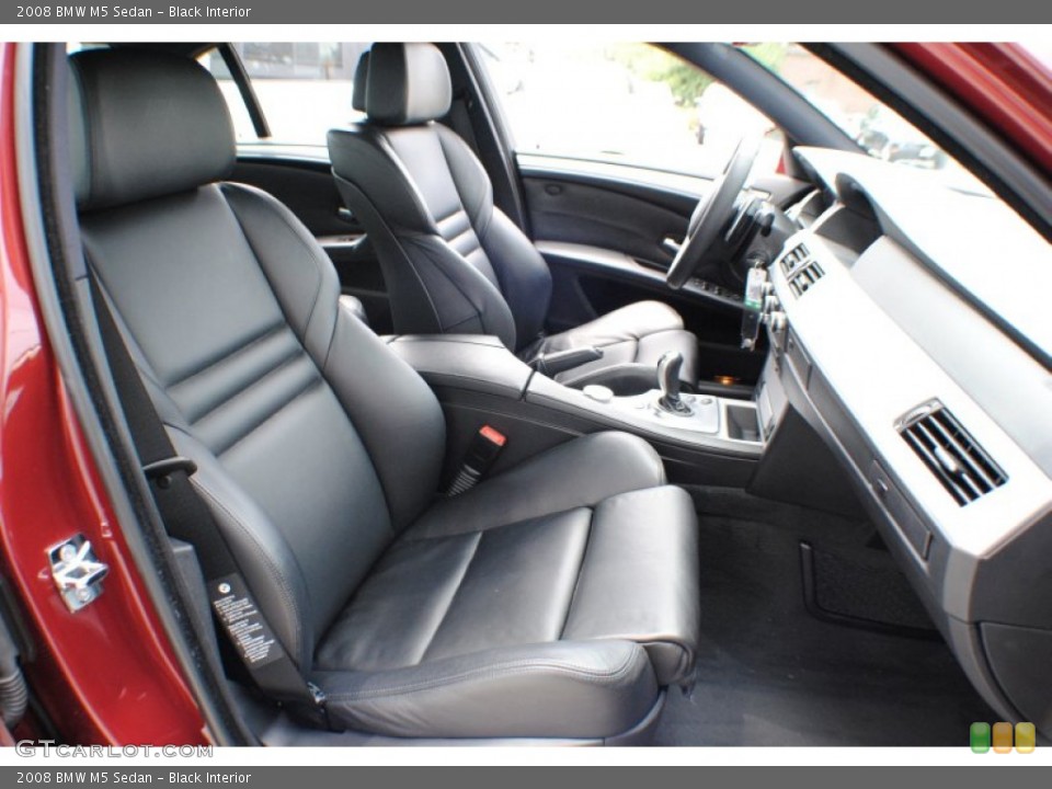 Black Interior Photo for the 2008 BMW M5 Sedan #68249365