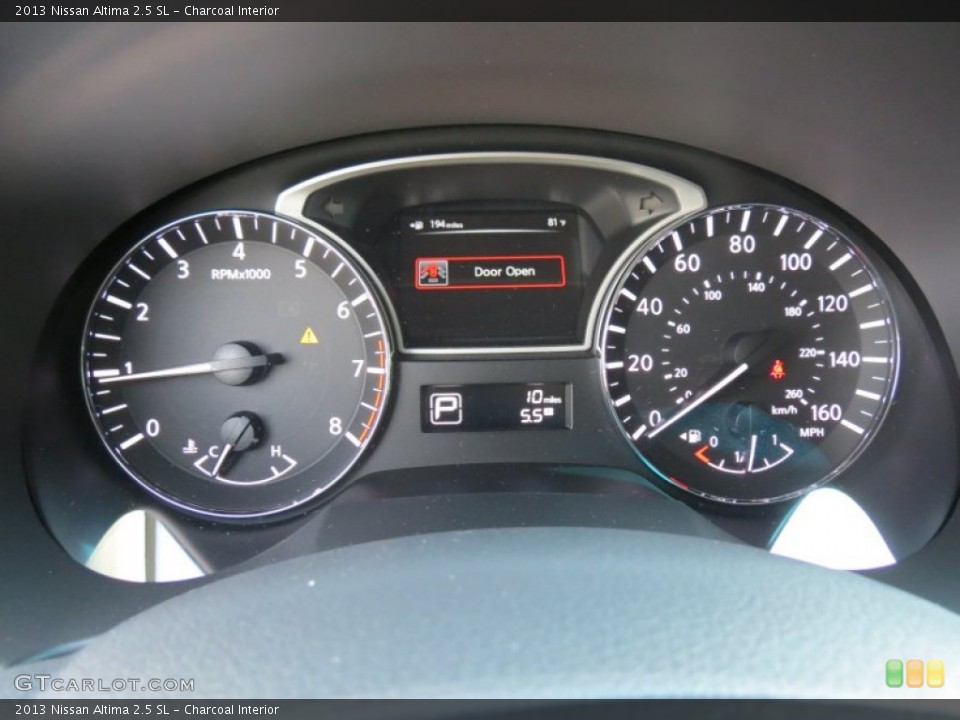 Charcoal Interior Gauges for the 2013 Nissan Altima 2.5 SL #68252032