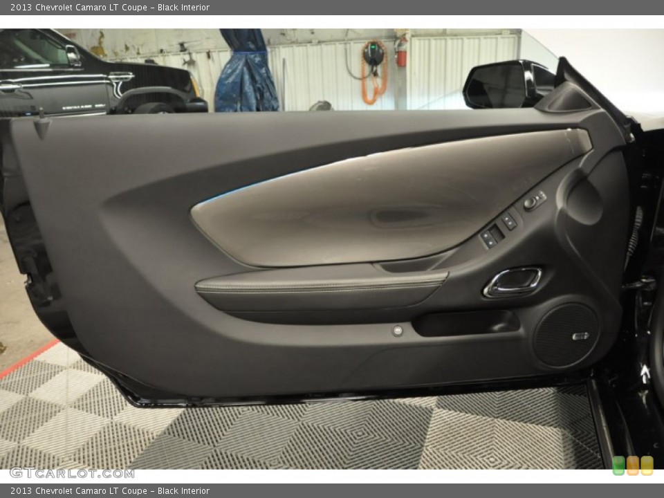 Black Interior Door Panel for the 2013 Chevrolet Camaro LT Coupe #68252113