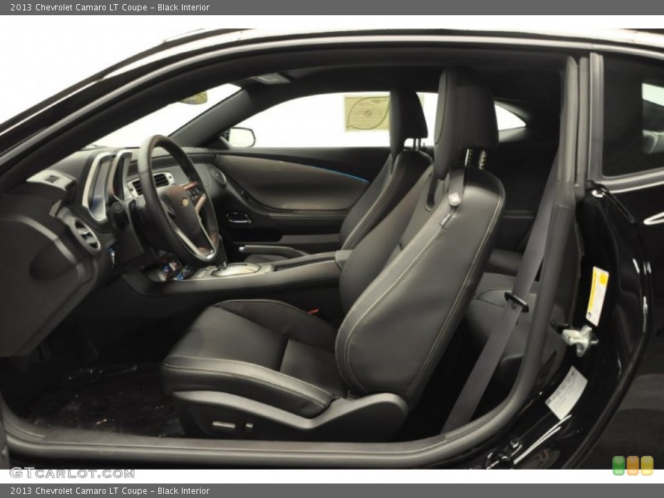 Black Interior Front Seat for the 2013 Chevrolet Camaro LT Coupe #68252139