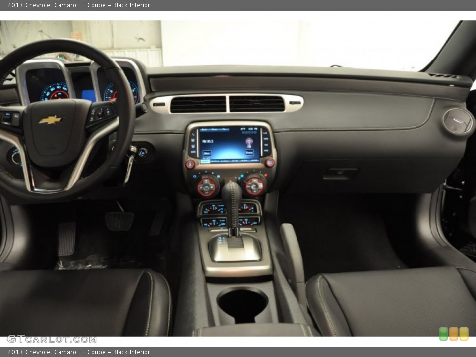 Black Interior Dashboard for the 2013 Chevrolet Camaro LT Coupe #68252191