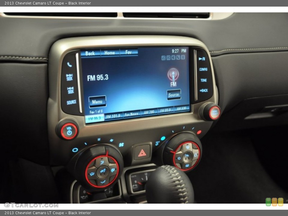 Black Interior Controls for the 2013 Chevrolet Camaro LT Coupe #68252332