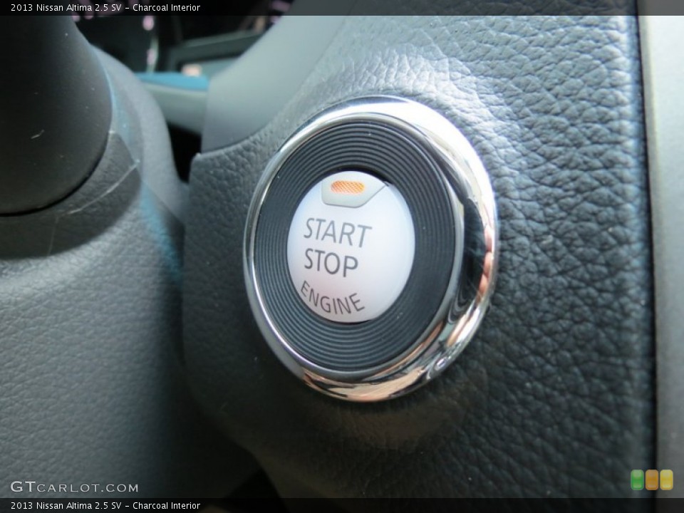 Charcoal Interior Controls for the 2013 Nissan Altima 2.5 SV #68252641