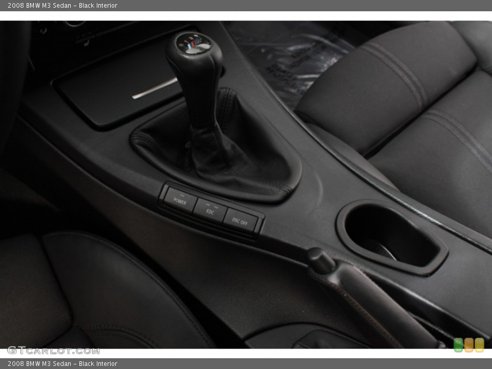 Black Interior Transmission for the 2008 BMW M3 Sedan #68258029
